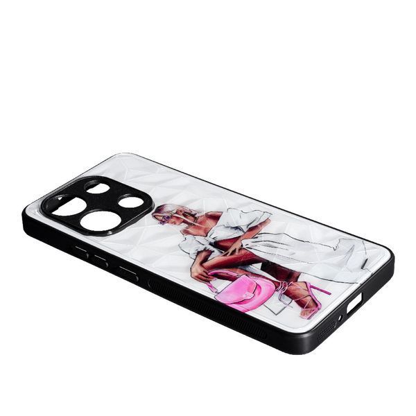 Чохол накладка Prisma Ladies для Xiaomi Redmi Note 13 (4G) Pink Bag 096179 фото