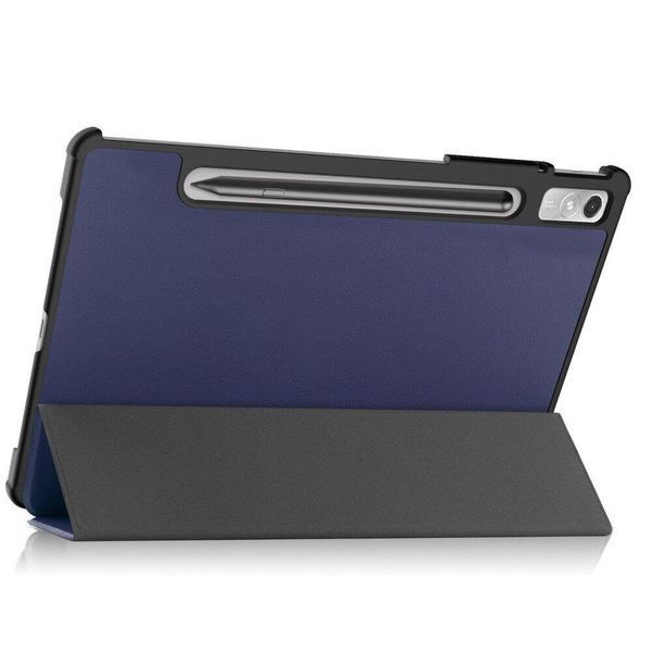 Шкіряний чохол книжка Crazy Horse для Lenovo Tab P11 Pro 2nd Gen синій 093981 фото