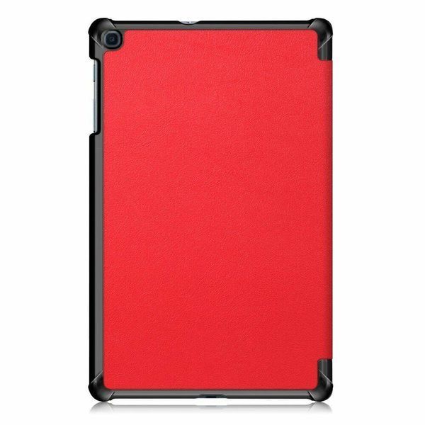 Кожаный чехол книжка Crazy Horse на планшет Samsung Galaxy Tab A 10.1" (T510 / T515) / красный 098895 фото