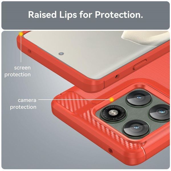 TPU чехол накладка Urban для Motorola Edge 60 Pro / черный 100504 фото
