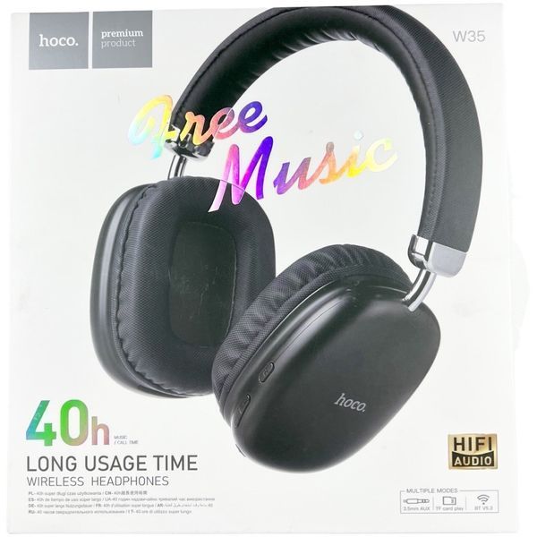 Комп'ютерні навушники Hoco W35 Stereo Bluetooth Headphones 86589 фото