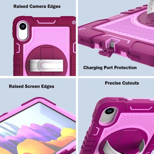 Чехол Carbon Armor Cover Tablet на Xiaomi Redmi Pad 2 (11") / малиновый 100952 фото