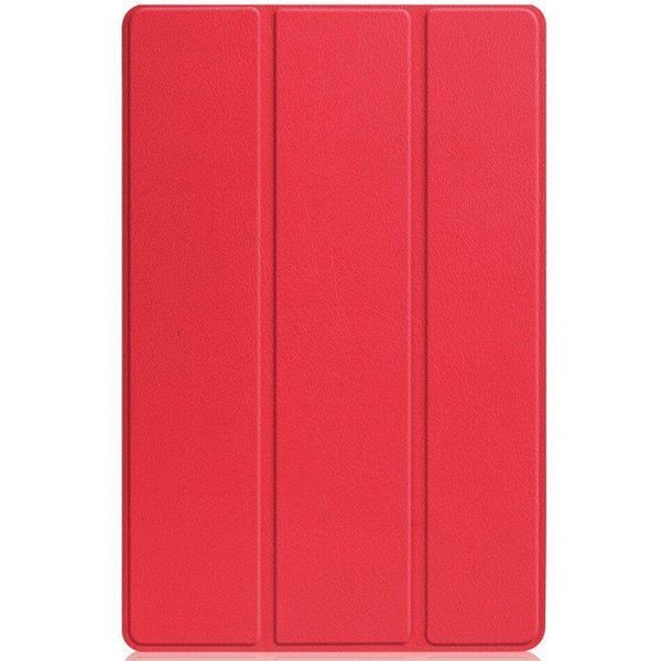 Шкіряний чохол книжка Crazy Horse для Lenovo Tab P12 Pro (12.6") / червоний 093857 фото