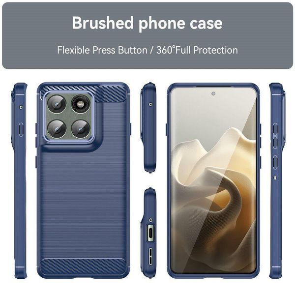 TPU чехол накладка Urban для Motorola Edge 60 Pro / черный 100504 фото