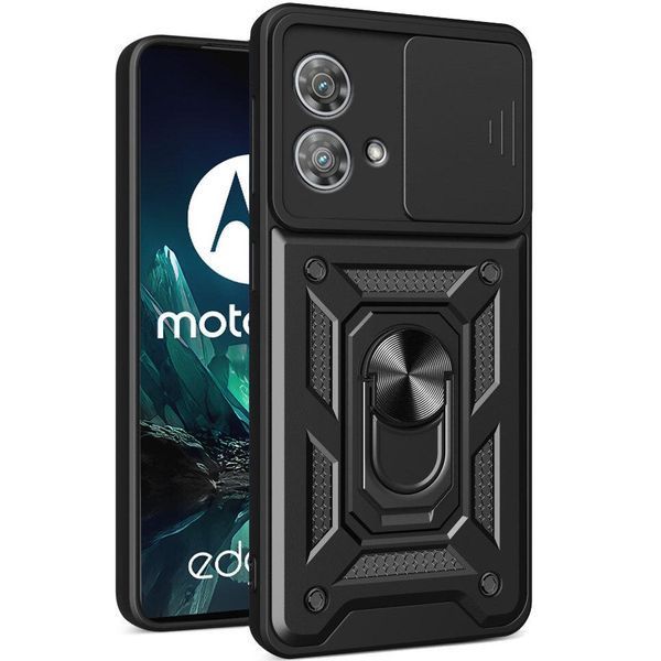 PC + TPU чехол Camshield Armor для Motorola Edge 40 Neo / черный 093588 фото