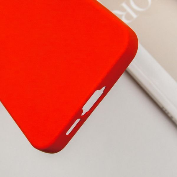 Чохол накладка TPU Liquid Silk для Samsung Galaxy S24 FE / червоний 201169 фото