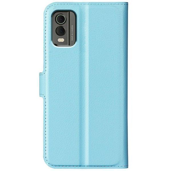 Чехол книжка Lichee для Nokia C32 голубой 89910 фото
