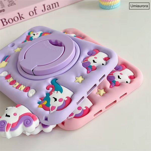 Чохол Happy Case Tablet на планшет Lenovo Tab M11 (11") / Unicorn purple (з ремінцем) 098436 фото