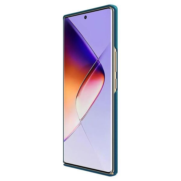 Чехол Nillkin Super Frosted Shield на Infinix Note 40 Pro / синий 097761 фото