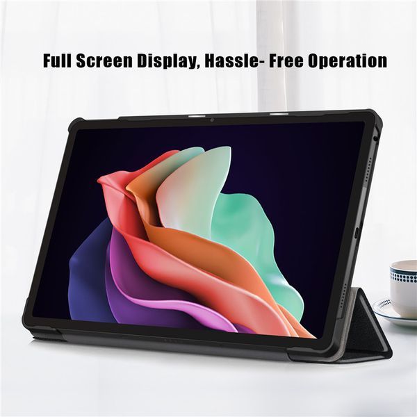 Шкіряний чохол-книжка Crazy Horse для Lenovo Tab P11 (2nd Gen) 11.5" / чорний 089761 фото