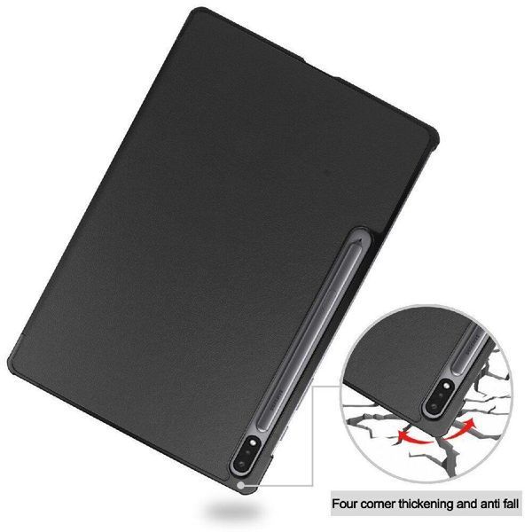 Чохол книжка Crazy Horse на планшет Samsung Galaxy Tab S10 Plus (12.4") / темно-синій 201121 фото