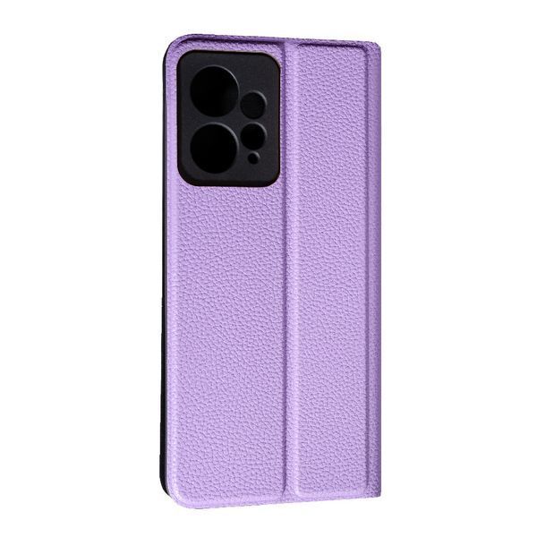 Чохол книжка Fibra case для Xiaomi Redmi Note 12 4G фіолетовий 094432 фото