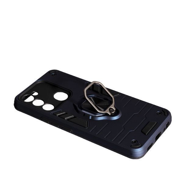 PC + TPU чохол New Transformer для Tecno Spark 8C синій 088307 фото