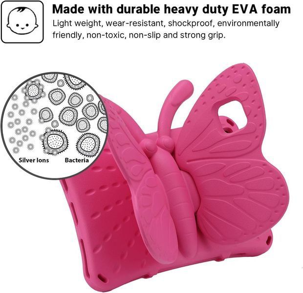 Чехол Butterfly Case на планшет Lenovo Tab K11 2024 (11") / малиновый 098467 фото