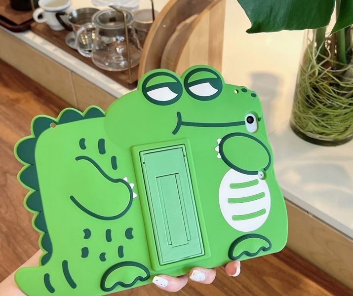 Чехол Crocodile Case на планшет iPad 10.9" (2022) / зеленый (з ремінцем) 099323 фото