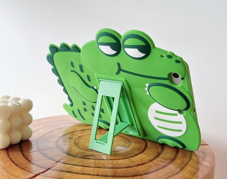 Чехол Crocodile Case на планшет iPad 10.9" (2022) / зеленый (з ремінцем) 099323 фото