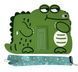 Чехол Crocodile Case на планшет iPad 10.9" (2022) / зеленый (з ремінцем) 099323 фото 3