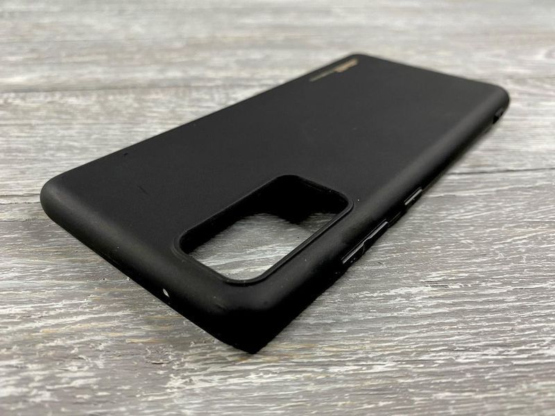 TPU чохол Smitt накладка бампер для Samsung Galaxy S20 FE чорний 084242 фото