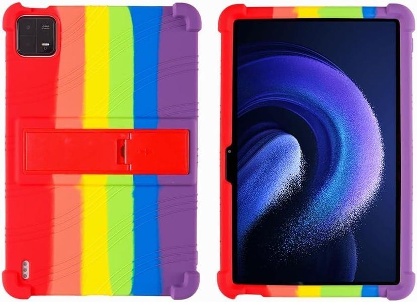 Чохол протиударний Friendly на Xiaomi Mi Pad 6 райдужний 094744 фото