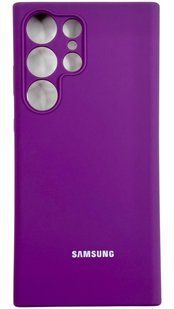 Чехол Soft touch на Samsung Galaxy S23 Ultra / баклажановый 087754 фото