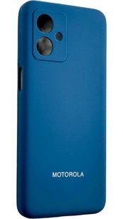Чохол силіконовий Soft touch для Motorola G54 / синій 094661 фото