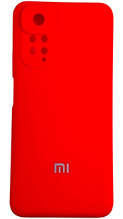 Чехол Soft touch для Xiaomi Redmi Note 11 / красный 089274 фото