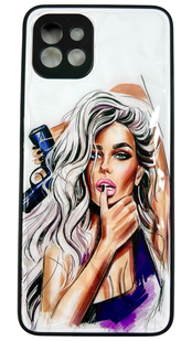 Чохол накладка New Prisma для Samsung Galaxy A03 2022 (на самсунг а03) Purple 085015 фото