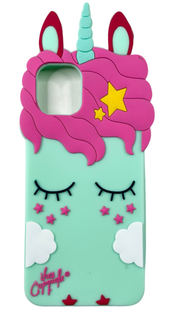 Гумовий 3D чохол для Samsung Galaxy A03 (на самсунг а03) My little pony бірюзовий 087102 фото