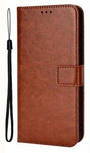 Чохол книжка Book case для Poco X7 Pro / коричневий 099465 фото