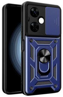PC + TPU чохол Camshield Armor для OPPO A40 / синій 201710 фото