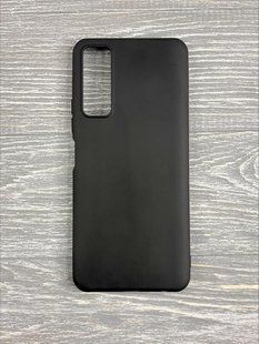 TPU чохол чорний матовий для Tecno Camon 17P (на текно-камон 17п) 084378 фото