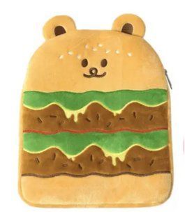 Чехол-сумка Fluffy bag на планшет Apple iPad 11" (A16) 2025 / Burger yellow 202958 фото