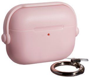 Силиконовый чехол Fashion Pods с карабином для AirPods Pro 3 / Color Pink Sand 204171 фото