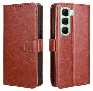 Чохол книжка Book case для Infinix Hot 50 4G (X6882) / коричневий 201733 фото