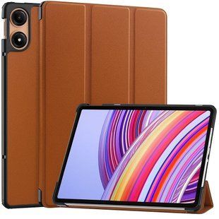 Чохол книжка Crazy Horse на Xiaomi Redmi Pad 2 Pro (12.1") / коричневий 100555 фото