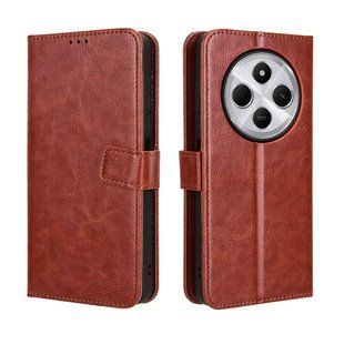 Чохол книжка Book case для Poco C75 / коричневий 097875 фото