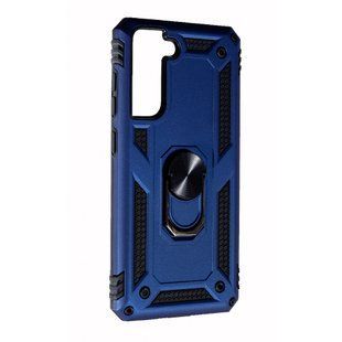 PC + TPU чохол New armor для Samsung Galaxy S21 FE синій 088824 фото