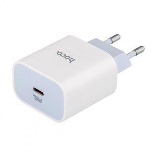 СЗП Hoco C76A Plus PD (20W/1Type-C) білий 85235 фото