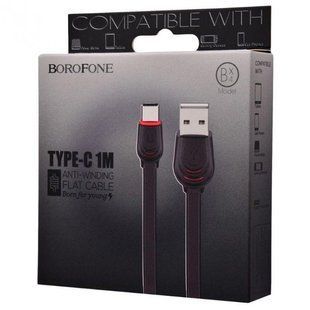 USB-кабель на Type-C Borofone BX4 (1m) (1 колір) 16679 фото