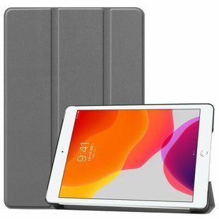 Кожаный чехол книжка Crazy Horse для iPad Pro 10.5" (2017) / серый 094210 фото