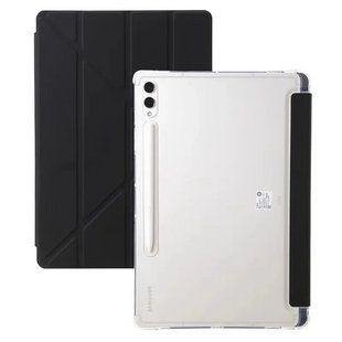 Чохол книжка Transparent Origami на Samsung Galaxy Tab S11 Ultra (14.6") / чорний 100718 фото