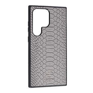 Чехол силиконовый Santa Barbara Snake для Samsung Galaxy S24 Ultra серый 094936 фото