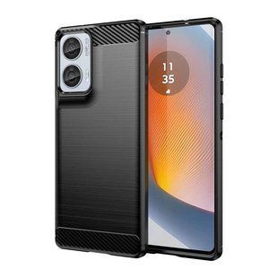TPU чехол накладка Urban для Motorola Edge 50 Fusion / черный 201213 фото