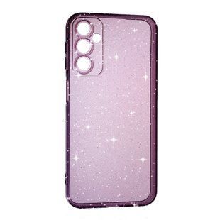 Чохол силіконовий Clear Shine для Samsung Galaxy A24 фіолетовий 095078 фото