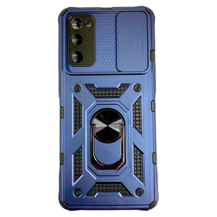 PC + TPU чехол Camshield armor для Samsung Galaxy S20 FE / синий 084492 фото
