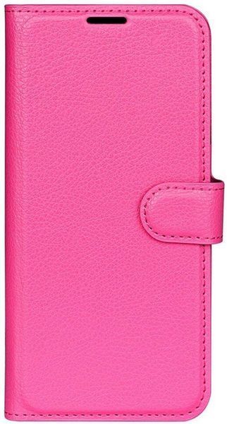 Чехол книжка Lichee для OPPO A38 малиновый 093100 фото