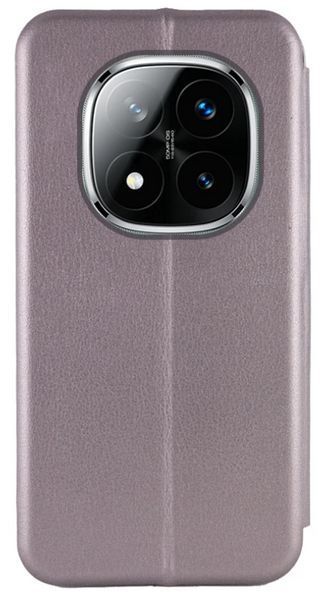 Чехол книжка Elegant book для Xiaomi Redmi Note 14 Pro (5G) / серый 202312 фото