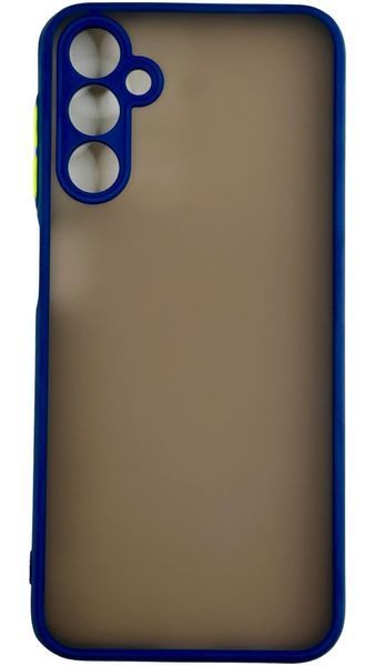 TPU чехол накладка Matte Color Case для Samsung Galaxy A14 синий 092585 фото