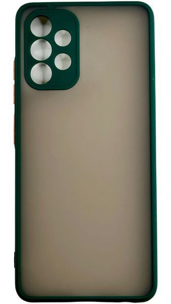 TPU чохол накладка Matte Color Case для Samsung Galaxy A33 темно-зелений 092485 фото