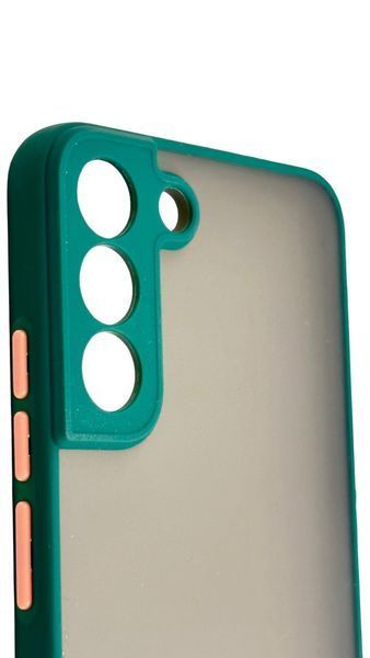 TPU чохол накладка Matte Color Case для Samsung Galaxy S22 Plus темно-зелений 092185 фото